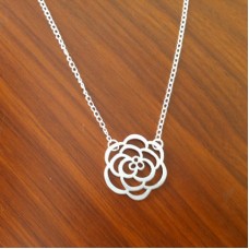 Rose Necklace - Modern Dainty
